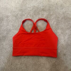 lululemon athletica Red Sports Bra
